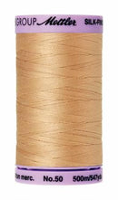 Silk-Finish Oat Straw50wt 500M Solid Cotton Thread