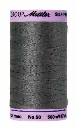 Silk-Finish Old Tin50wt 500M Solid Cotton Thread