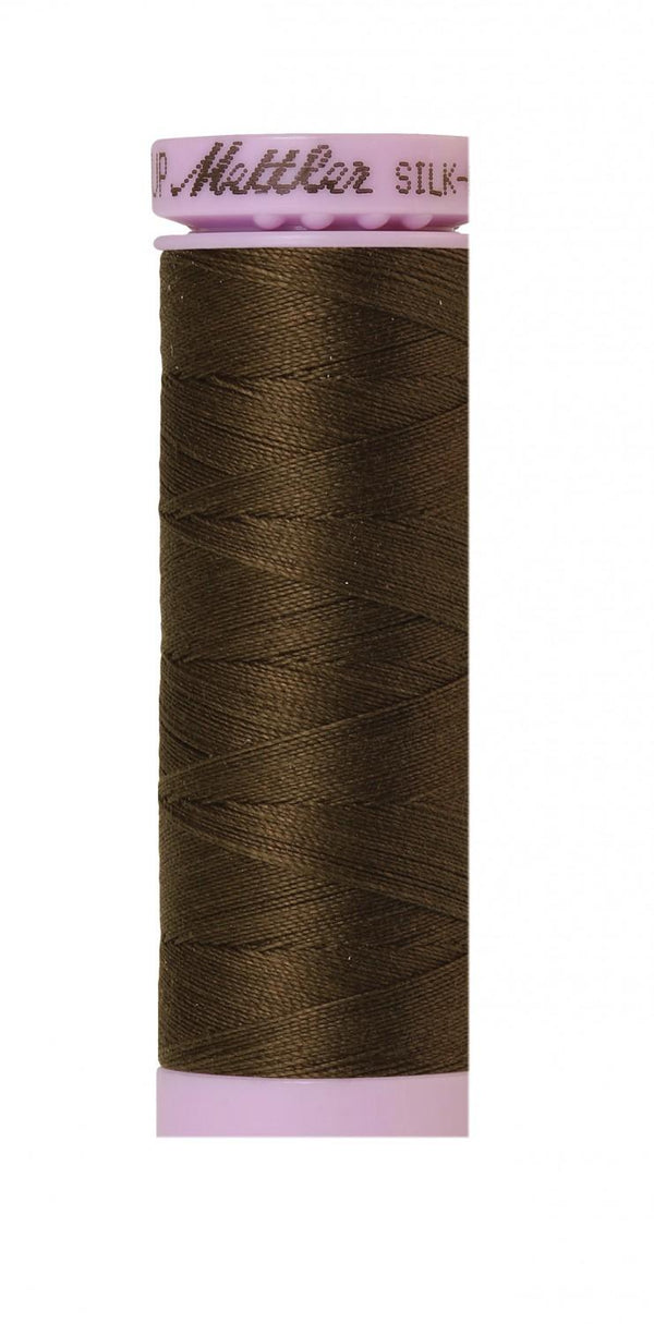 Silk-Finish Olive 50wt 150M Solid Cotton Thread