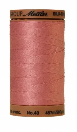 Silk-Finish Rose Quartz 40wt 500yd Solid Cotton Thread