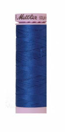 Silk-Finish Royal Blue 50wt 150M Solid Cotton Thread