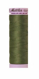 Silk-Finish Seagrass 50wt 150M Solid Cotton Thread