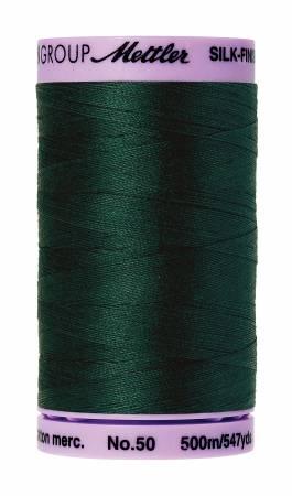 Silk-Finish Swamp50wt 500M Solid Cotton Thread
