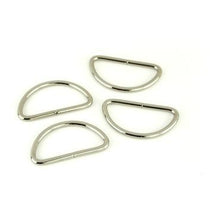 Nickel D-Rings 1.5" 4pcs STS182S