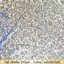 Rain Drop Sequins 80410-White/Silver