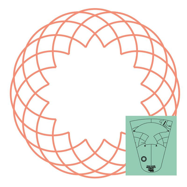 Spinning Wheels #5 11.5" COQSPW-5-HS