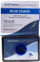 Stencil Chalk Transfer Quilt Pounce Pad Blue QPB