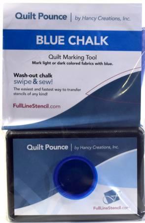 Stencil Chalk Transfer Quilt Pounce Pad Blue QPB