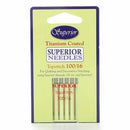 Superior Topstitch Machine Needle Size 100/16 5ct - 13210016