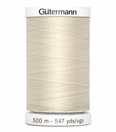 Thread Eggshell Polyester 547YD Gutermann