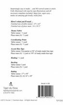 Curve Appeal Tablerunner & Place Mats TLP1232