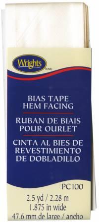 Tape Hem Facing Bias Oyster Wrights 117100028