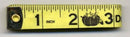 Tape Measure-Vinyl Yellow 60" CW25