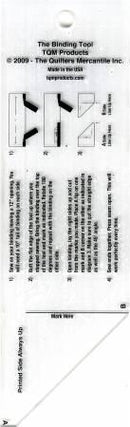 The Binding Tool Template Ruler TQM001