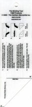 The Binding Tool Template Ruler TQM001