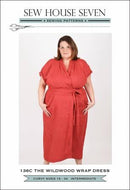 The Wildwood Wrap Dress-Curvy Pattern SHS136C