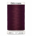 Thread Burgundy Polyester 547YD Gutermann