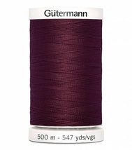 Thread Burgundy Polyester 547YD Gutermann