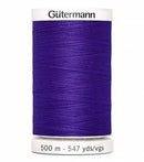 Thread Purple Polyester 547YD Gutermann