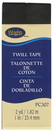 Twill Tape 1in Black 117307031