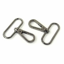 Two Swivel Hooks 1 1/2" Gunmetal STS180B