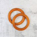 Two Wooden Handles Cinnamon STS304CI