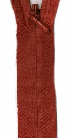 Unique Invisible Zipper 14" - Rust