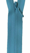 Unique Invisible Zipper 18" - Aqua