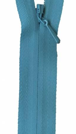 Unique Invisible Zipper 22" - Aqua
