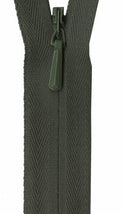 Unique Invisible Zipper 22" - Olive