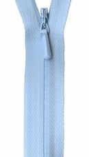 Unique Invisible Zipper 22" - Powder Blue