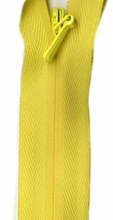 Unique Invisible Zipper 9" - Lemon