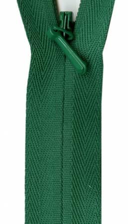 Unique Invisible Zipper18" - Kelly Green UNI18-876