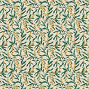 Vintage Garden-Lily Cream Metallic RP1006-CR1M