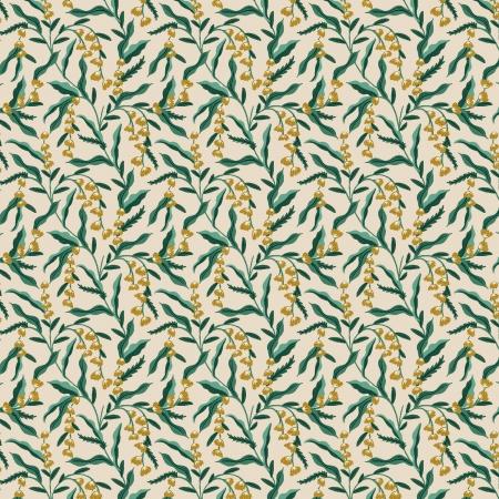 Vintage Garden-Lily Cream Metallic RP1006-CR1M