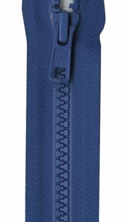 Vislon 1-Way Separating Zipper 20in Rocket Blue VSP20-557