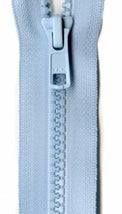 Vislon Closed Bottom Zipper 7in Candy Blue VCL07-542