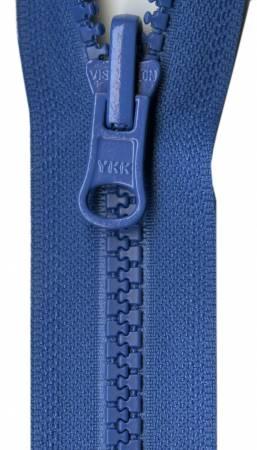 Vislon Reversible Separating Zipper 24in Rocket Blue VRS24-557