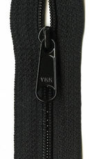Ziplon Closed Bottom Zipper14" - Black - 04-14580