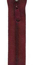 Ziplon Closed Bottom Zipper14" - Burgundy - 04-14527