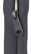 Ziplon Closed Bottom Zipper14" - Charcoal Gray - 04-14301