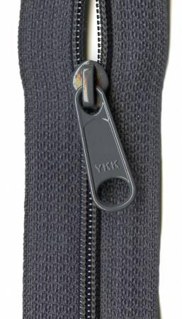 Ziplon Closed Bottom Zipper14" - Charcoal Gray - 04-14301