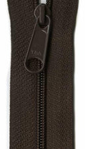 Ziplon Closed Bottom Zipper14" - Sable - 04-14868