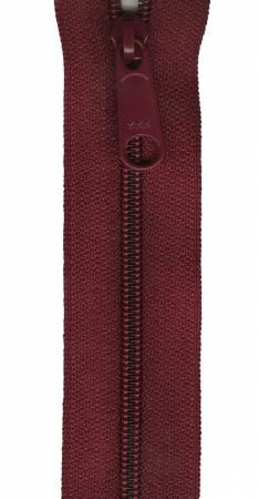 Ziplon Closed Bottom Zipper 9" - Burgundy - 04-09527