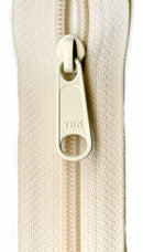 Ziplon Closed Bottom Zipper 9" - Cream - 04-09801