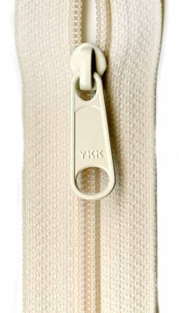 Ziplon Closed Bottom Zipper 9" - Cream - 04-09801