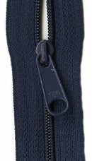 Ziplon Closed Bottom Zipper 9" - Dark Navy - 04-09058