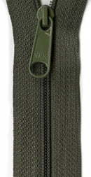 Ziplon Closed Bottom Zipper 9" - Olive - 04-09566