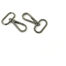 1" Swivel Hooks 2/pkg-Gunmetal STS139B